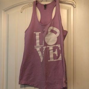 Valentine's workout Tank
